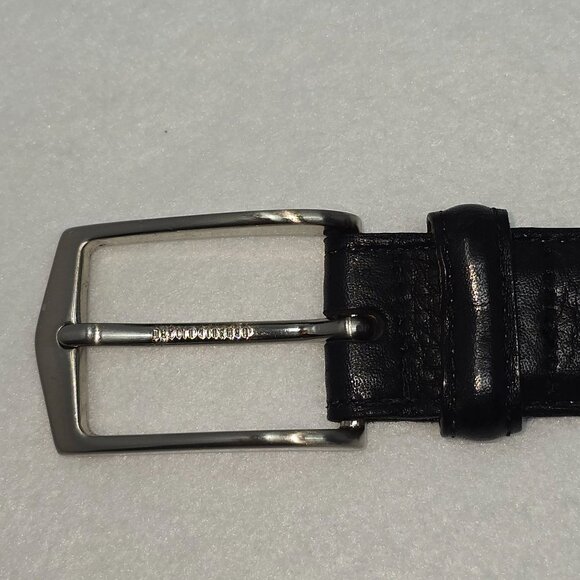 Martin Dingman Belt Mens Sz 40 Premium European Calfskin Black Leather - Picture 16 of 16